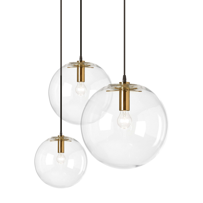 ClassiCon Selene hanglamp Ø35 messing