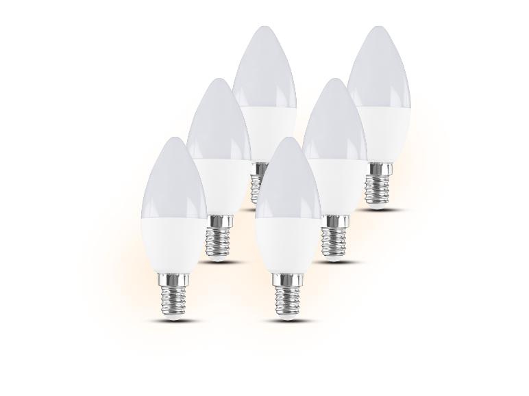 6 LED-lampen