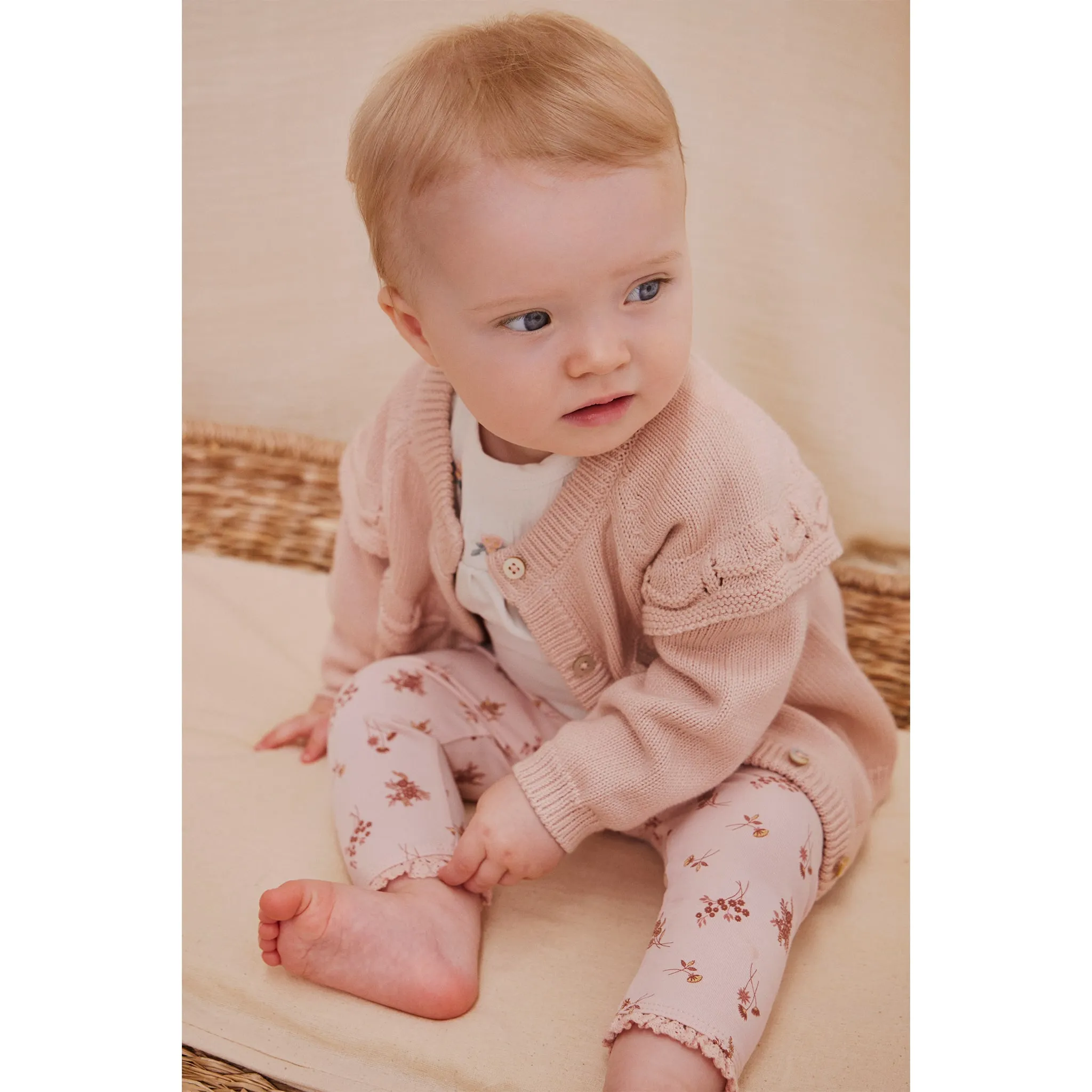 En Fant Cardigan Tricot Pêche 6-24mois