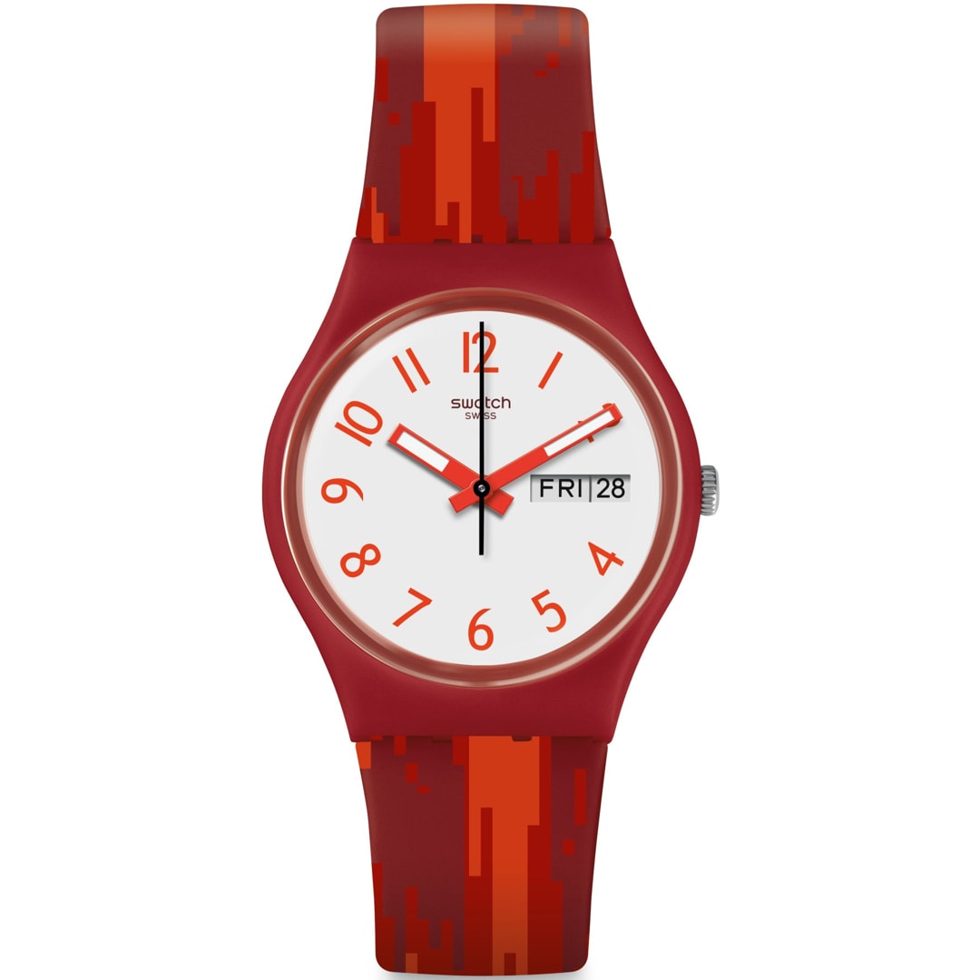 Swatch Original 34 Red Flame
