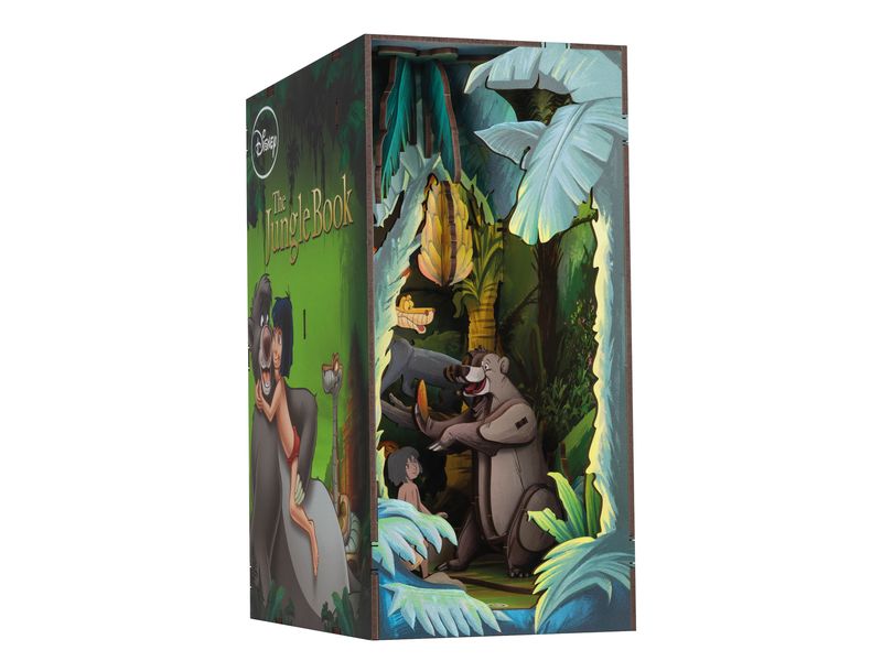 Revell Bausatz Disney The Jungle Book Zauberhafte Miniaturwelt mit LED-Beleuchtung für Ihr Bücherregal