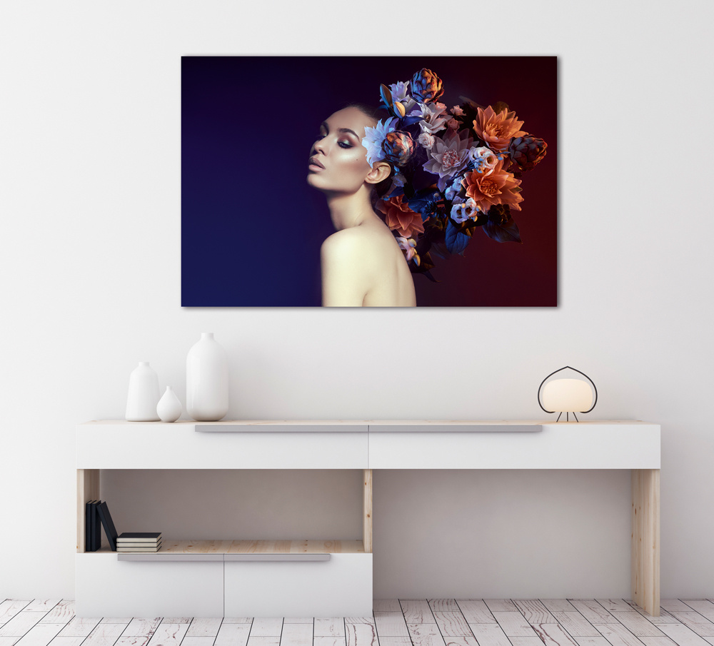 Akustikbild FLOWER BEAUTY 80x120cm, 7kg