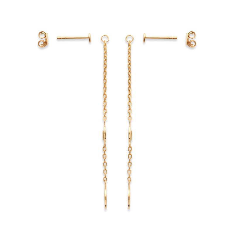 Boucles d'oreilles Femme - Plaqué Or