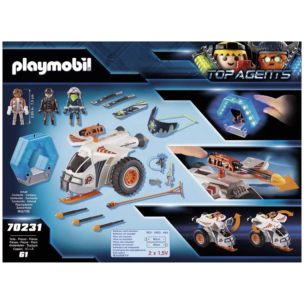 VÉHICULE DES NEIGES DE LA SPY TEAM - 70231