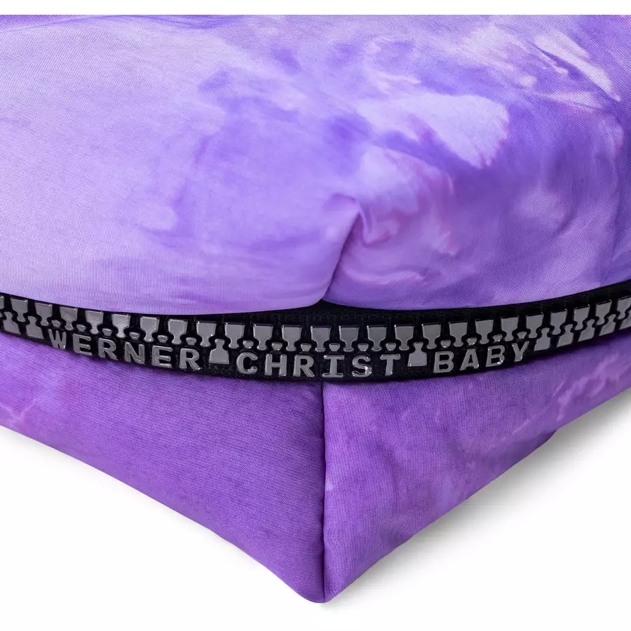 Werner Christ Baby Lammfellfußsack OSLO ICONIC LINE Batik-Violet