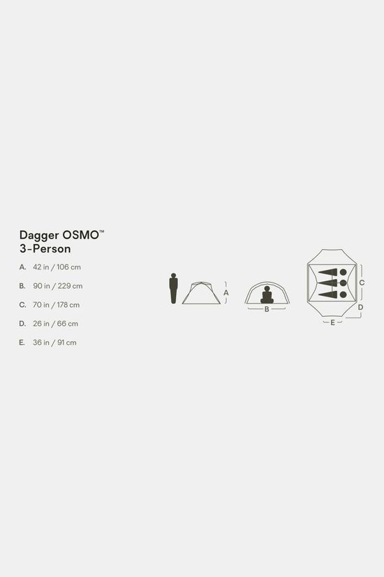 Nemo Nemo Dagger Osmo 3P Tent
