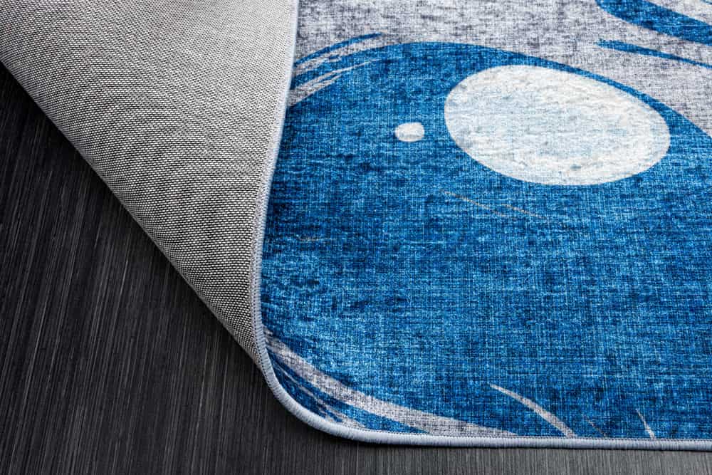Moderner Teppich ART RUGS 230x160cm grau blau weiß Flachgewebe Indoor
