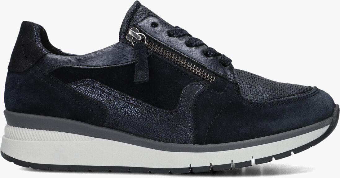 blauwe gabor lage sneakers 307
