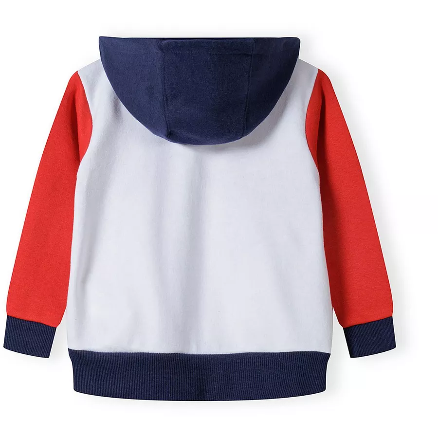 MINOTI Hoodie RotWeiß