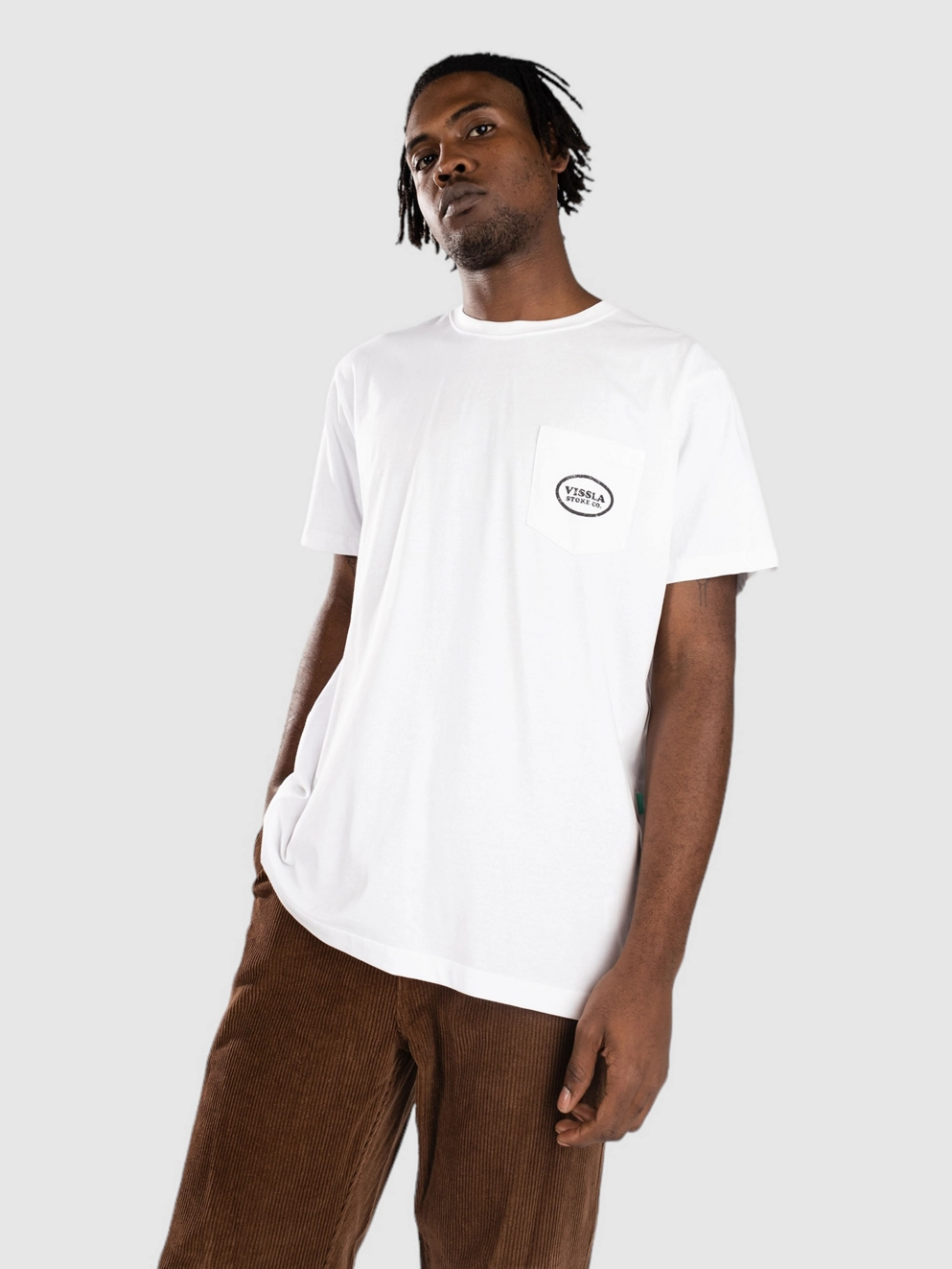 Vissla Tasty Waves Premium Organic T-Shirt white