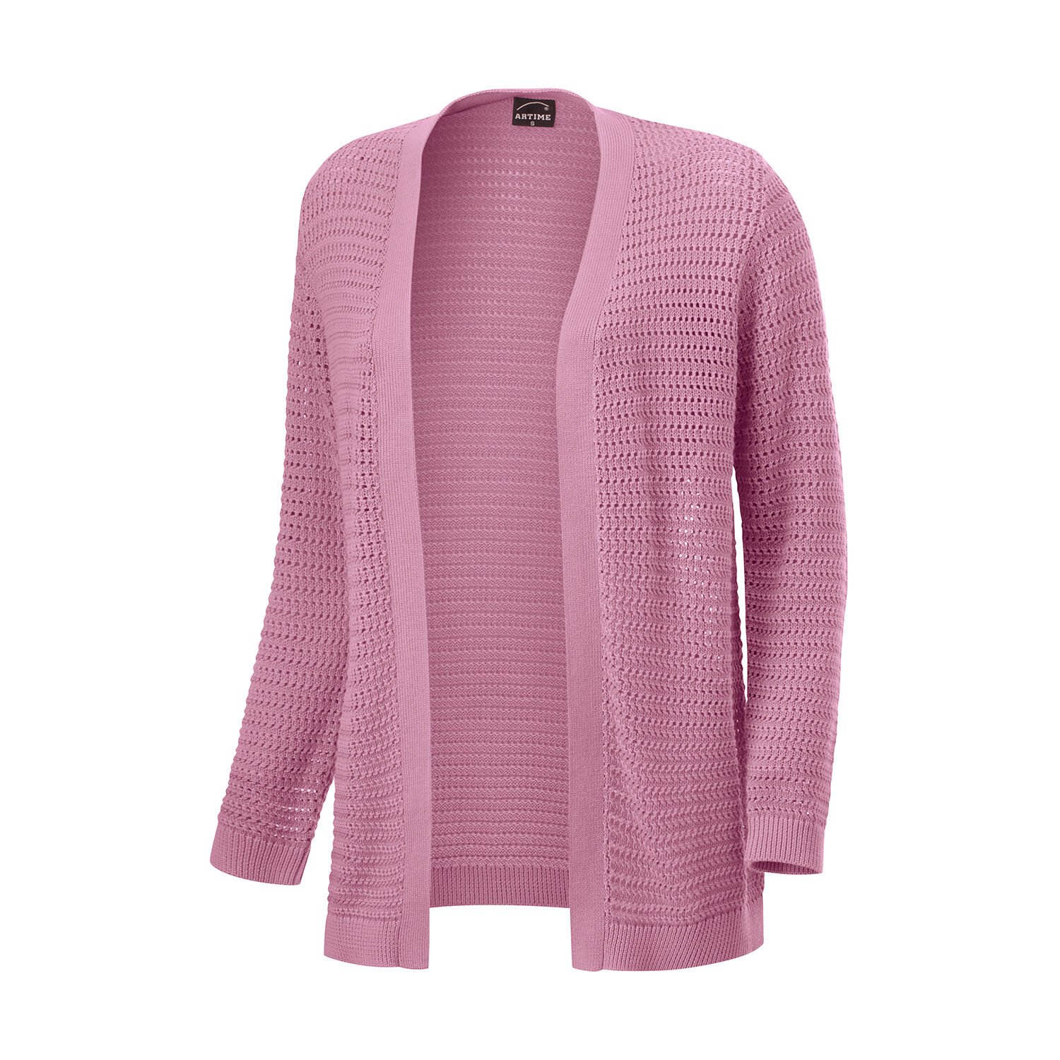Damen-Strickjacke mit Ajourmuster von Artime