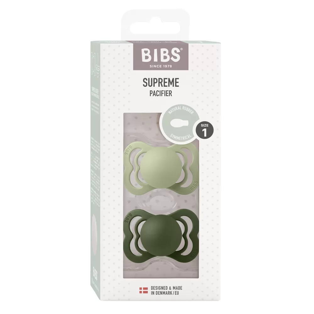 BIBS Supreme Latex Sage/Hunter Green 2 pak - Flere størrelser