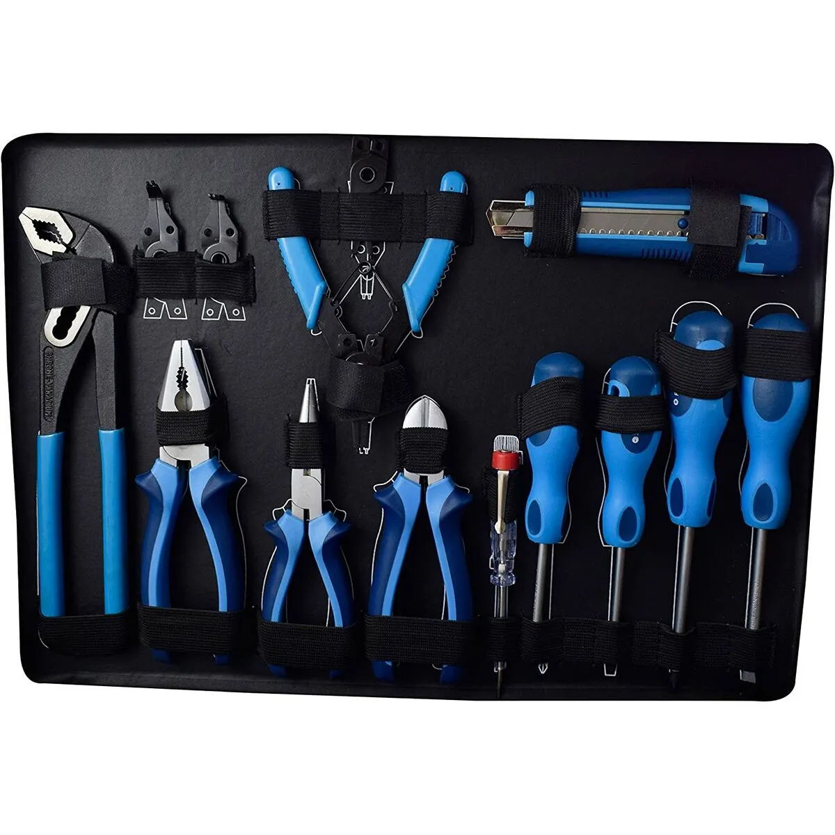 Ferrestock Boîte à outils - Aluminium - 176 pièces