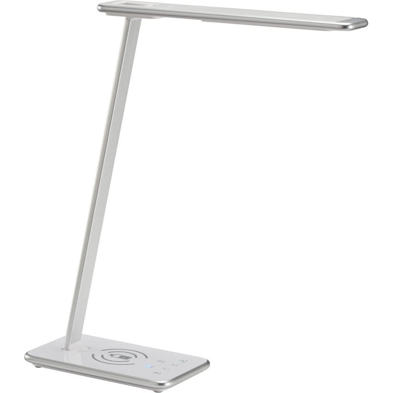 Lampe de bureau Led intégrée Bari - Aluminor - 10,9 W - Chargeur Qi