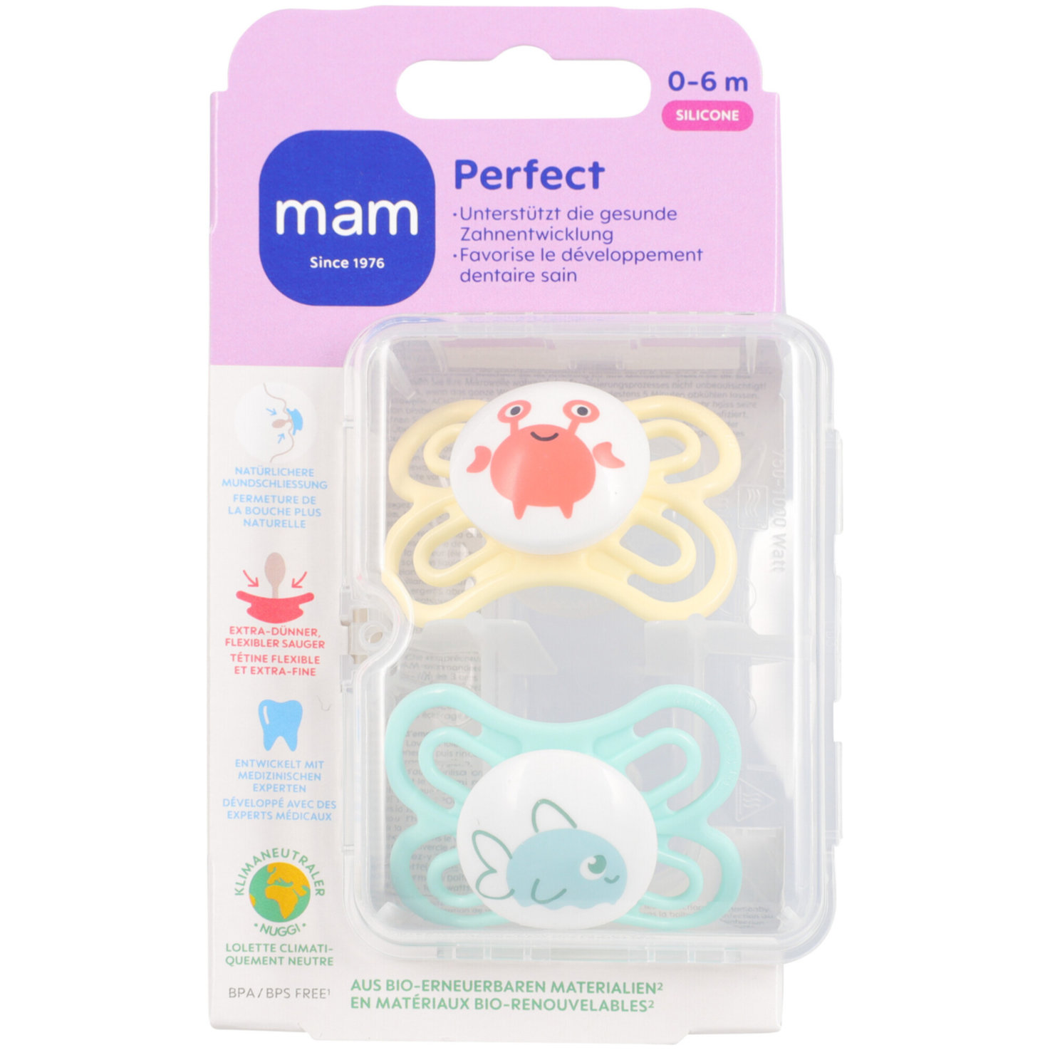 Mam Perfect Nuggi 0-6m, Unisex
