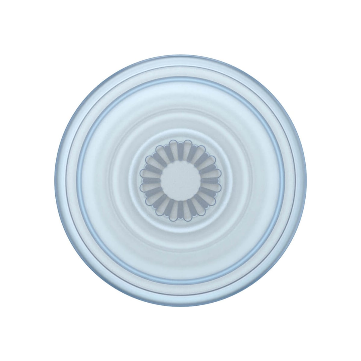Popsockets PopGrip for mobiltelefon (Ice Blue)