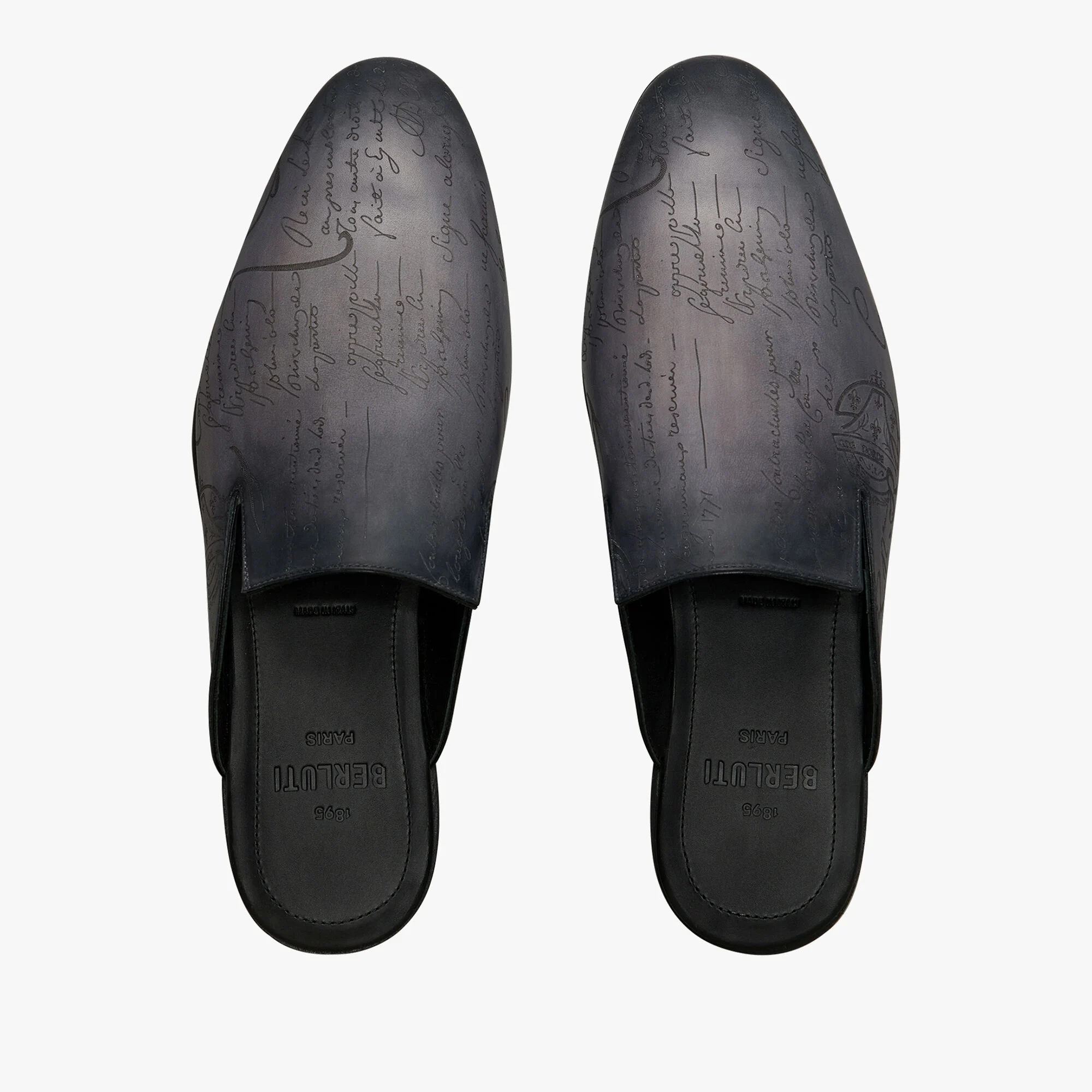 Mule Cyrus En Cuir Scritto
