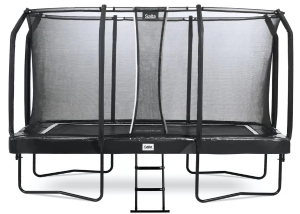 Salta 5376A, Trampolin, Rektangulær, 180 kg, 5 År, Safety net, Sort