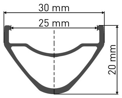 Jante DT Swiss XM 421 Disc 29'' Noir