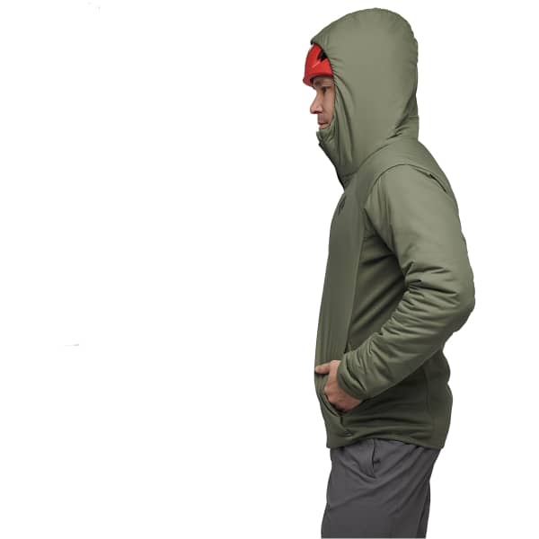 Doudoune ski de randonnée BLACK DIAMOND M FIRST LIGHT HYBRID HOODY TUNDRA