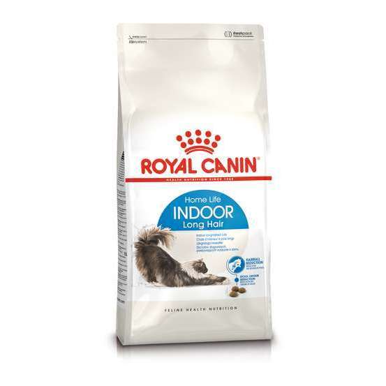 Croquettes chat d'intérieur poils longs Indoor long Hair 4kg