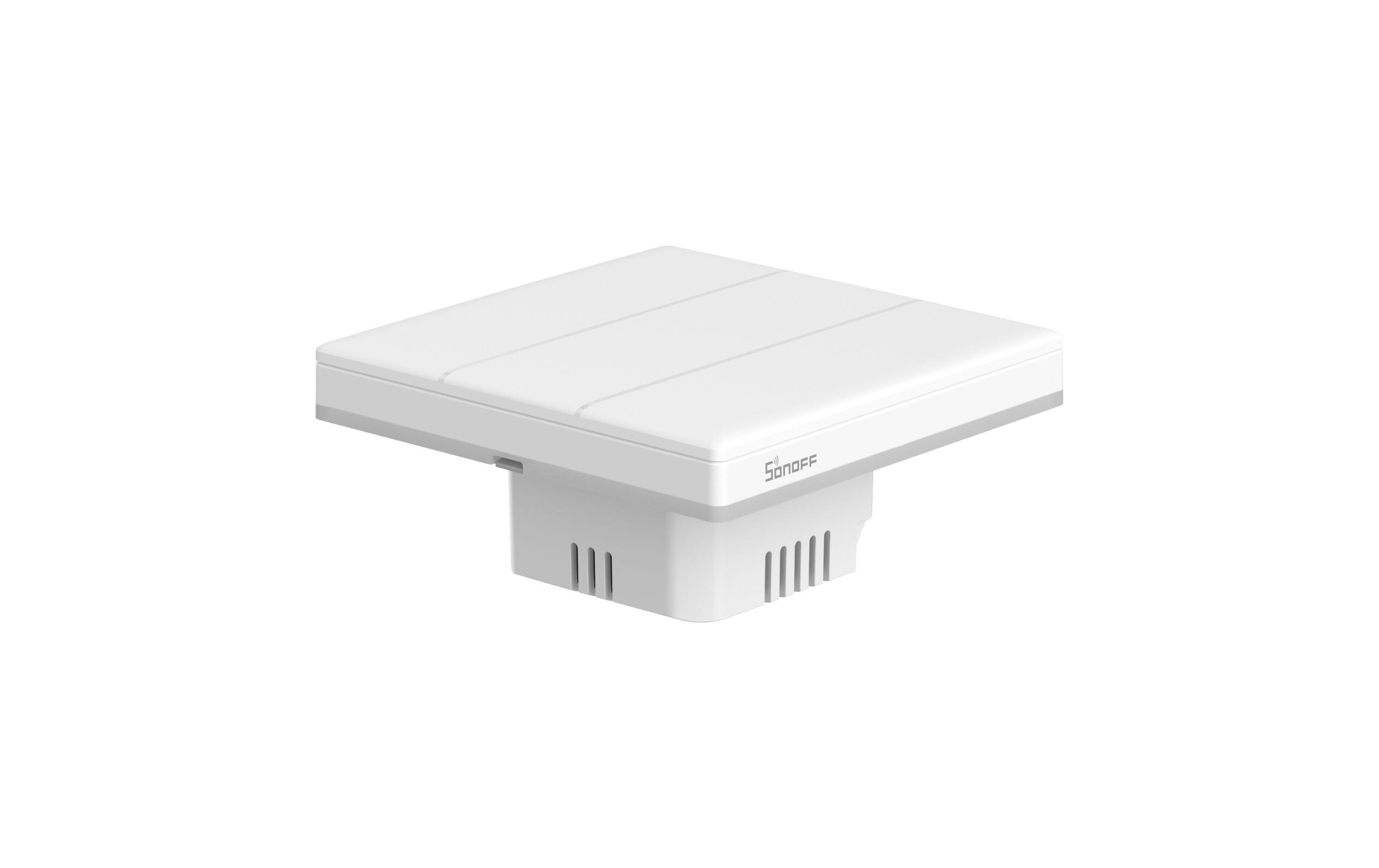 WiFi-Lichtschalt T5-2C-86 3-fach 230 V 15 A 1200 WIntelligenter Wandschalter für die lokale Steuerung