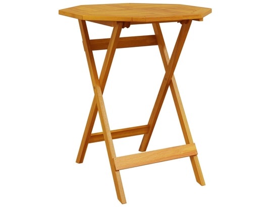 VIDAXL - Table pliante Table pliable de jardin ø70x75 cm bois d'acacia massif
