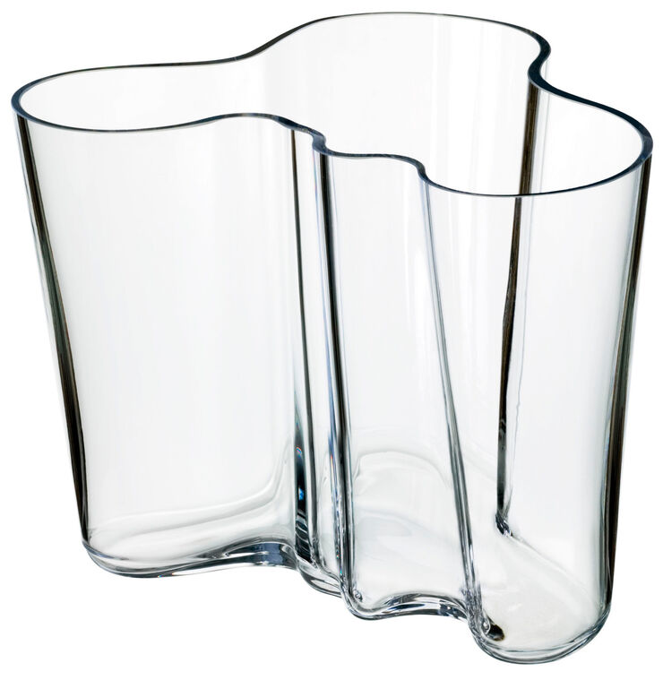 Iittala Aalto 16cm. vase klar Klar