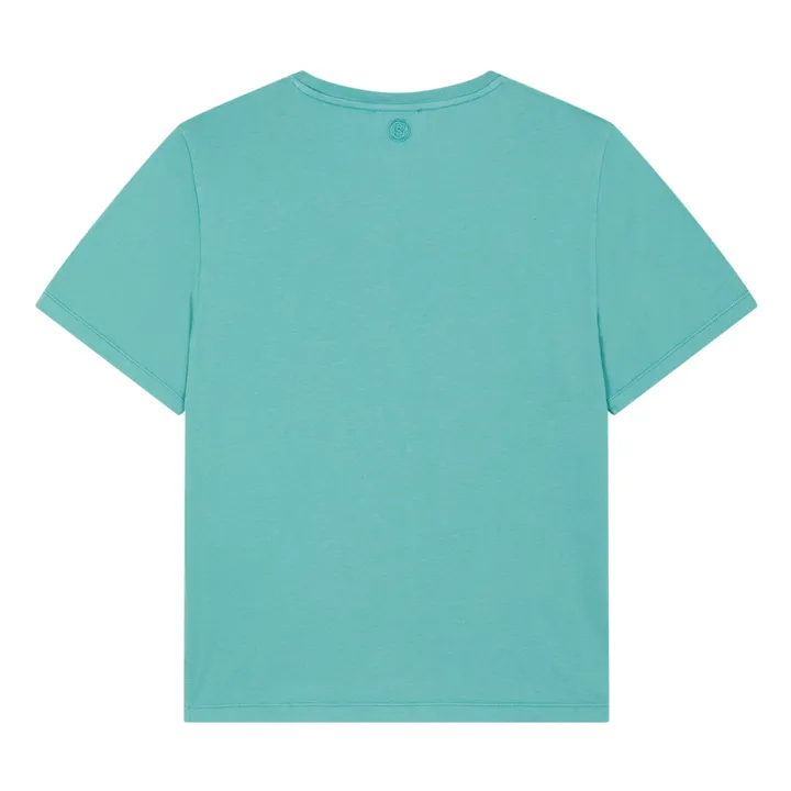 SMALLABLE BASICS T-Shirt Manches Courtes Coton Bio | Vert Menthe