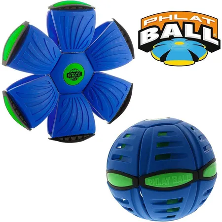 Goliath Toys Phlat Classic V5 Wahu 2in1 Ball und Frisbee, blau