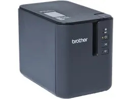 Brother PT-P950NW - Etiketprinter - termo transfer - Rulle (3,6 cm) - 360 x 720 dpi - op til 80 mm/sek. - USB 2.0, LAN, Wi-Fi(n), USB vært - cutter