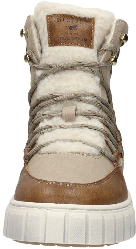 Mustang Veterschoenen Hoog taupe