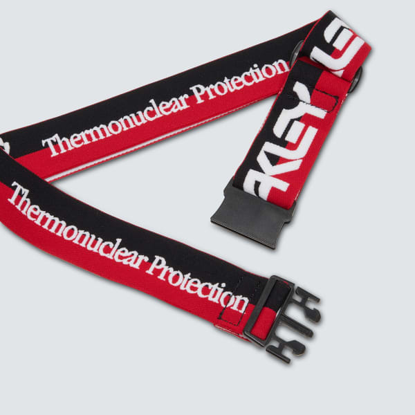 Ceinture OAKLEY TNP FACTORY BELT RED LINE WHITE