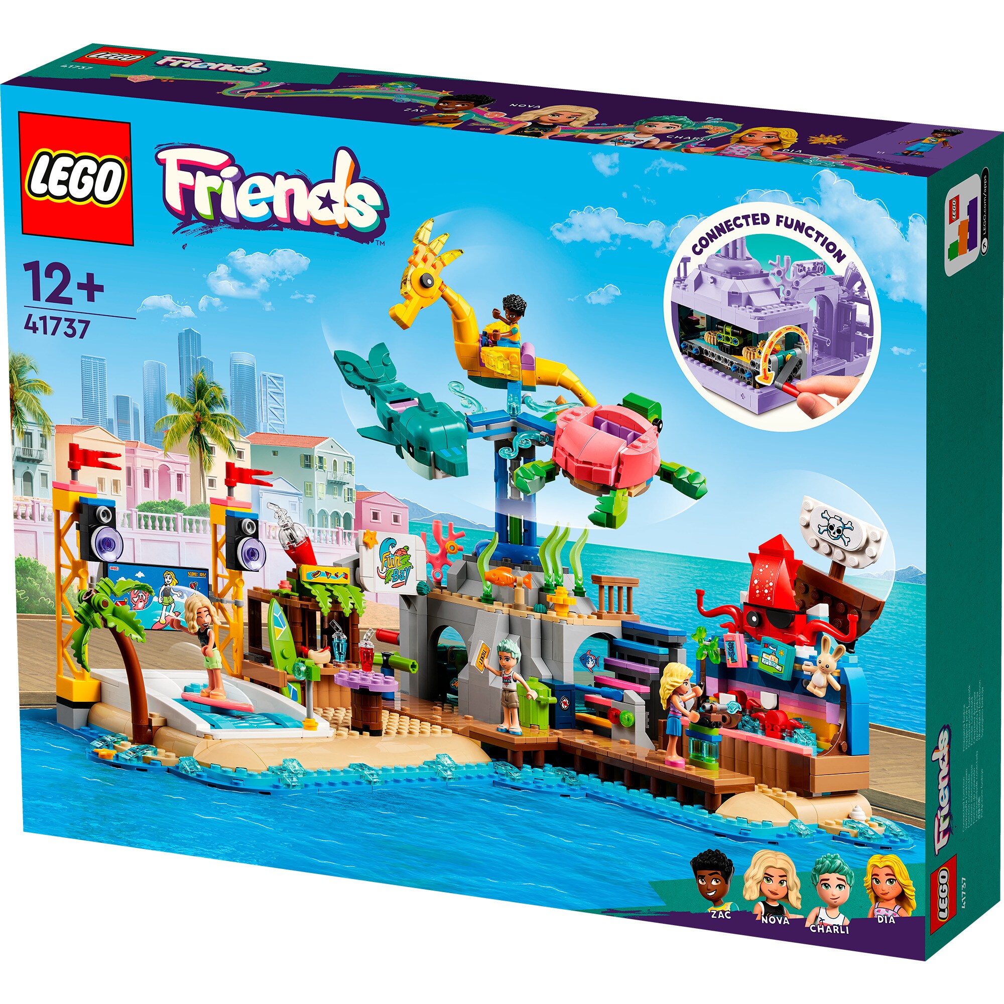LEGO Konstruktionsspielzeug Friends Strand-Erlebnispark