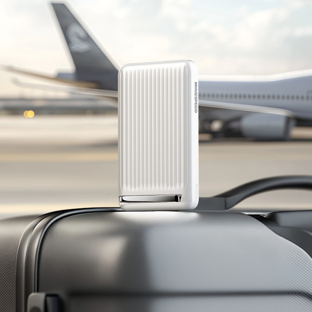(30W) 10000mAh Magnetische Qi2 MagSafe Powerbank USB C Ladegerät mit Kickstand - Schwarz