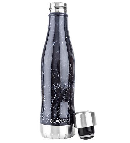 Glacial Termoflaske - 400 ml - Blåck Marble