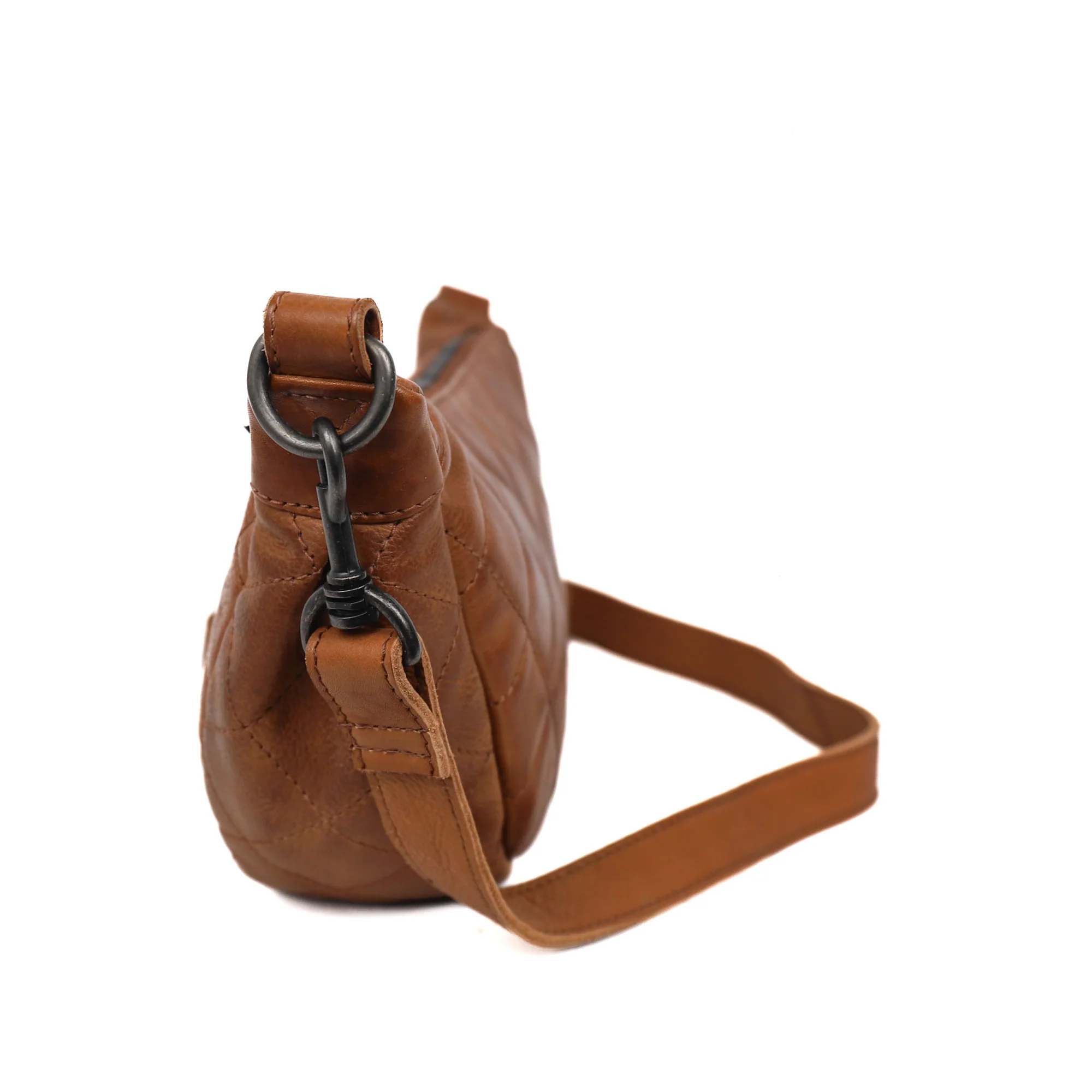 Bear Design Callisto Pelle Crossbody Tas Laura Cognac CP3066