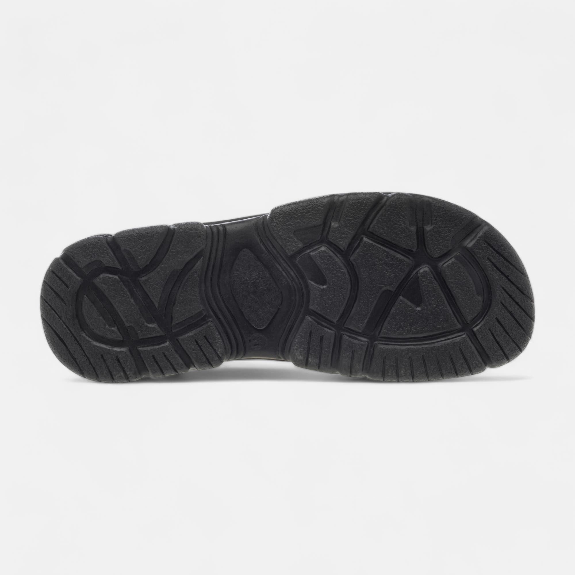 Nu-pieds confort Homme en cuir marron