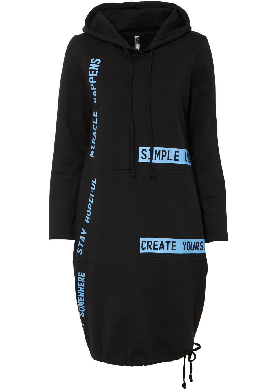 Robe sweat forme en O