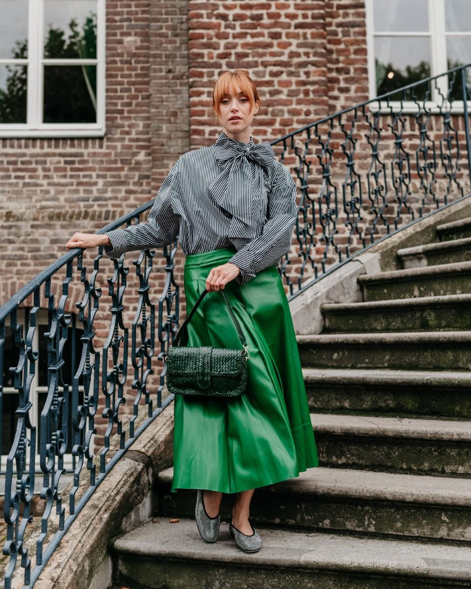 Allan K Titine Dama Groen Tas