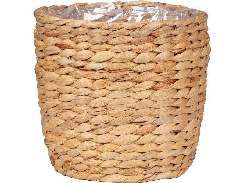 scheurich Pflanzengefäss mit Folie 18 x 16 cm,  Nature Übertopf-Korb