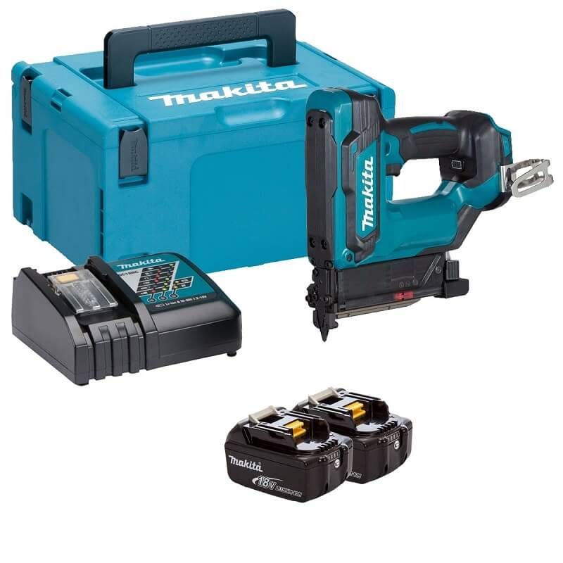 Makita DPT353RTJ 18V Li-ion accu pintacker set (2x5.0Ah) in Mbox