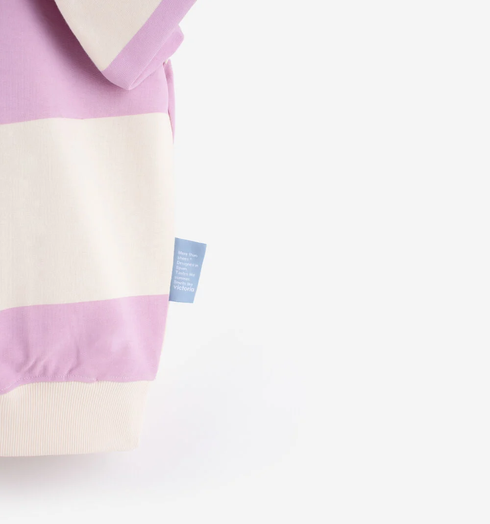 SWEAT-SHIRT À RAYURESROSA