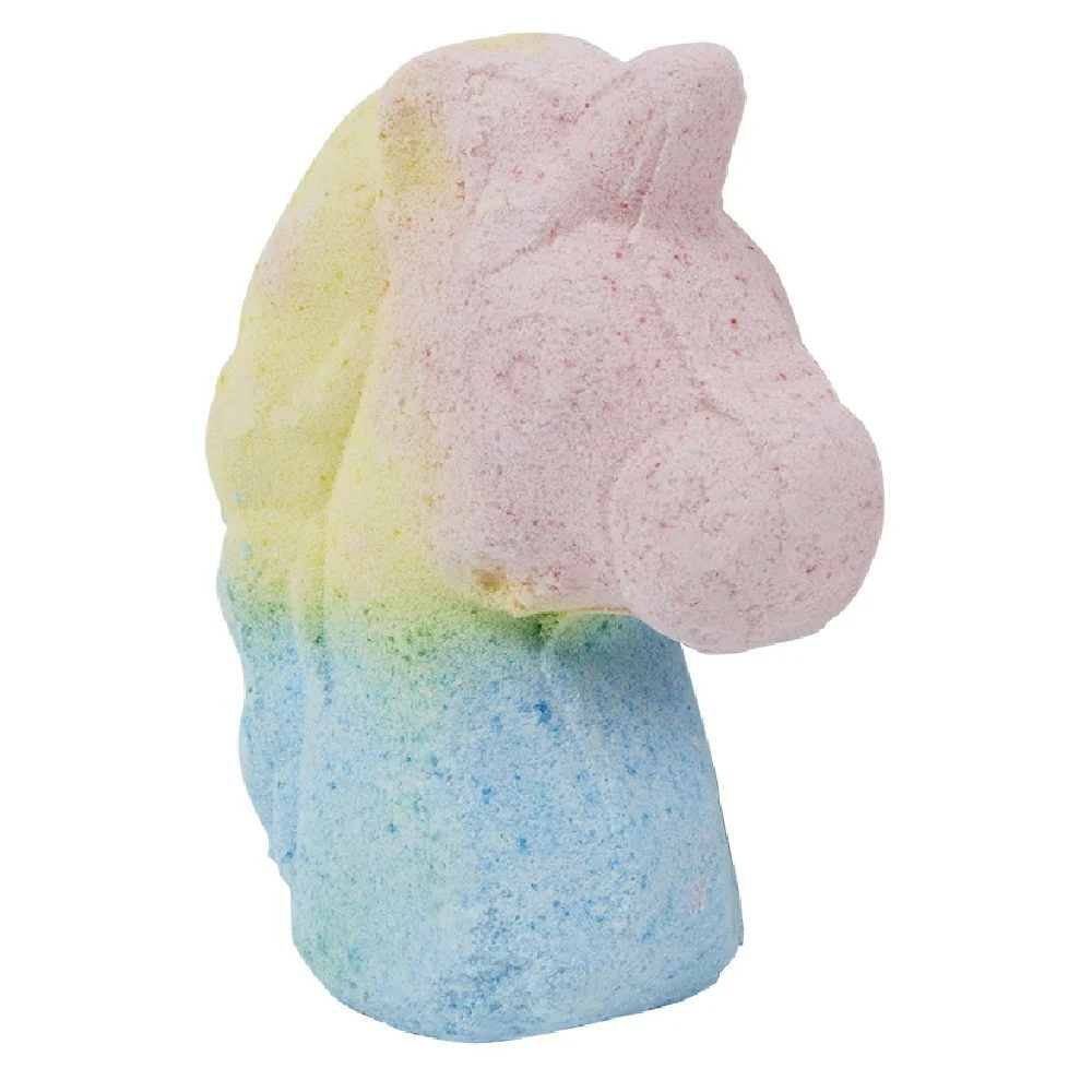 Bombe de bain tête de Licorne