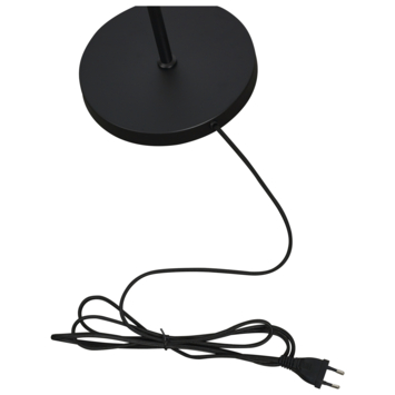 KARWEI vloerlamp Vic zwart ø38,5x150cm