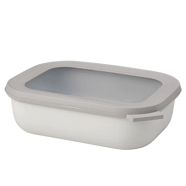 Bol multifonction rectangulaire Cirqula 1000 ml Nordic White Mepal