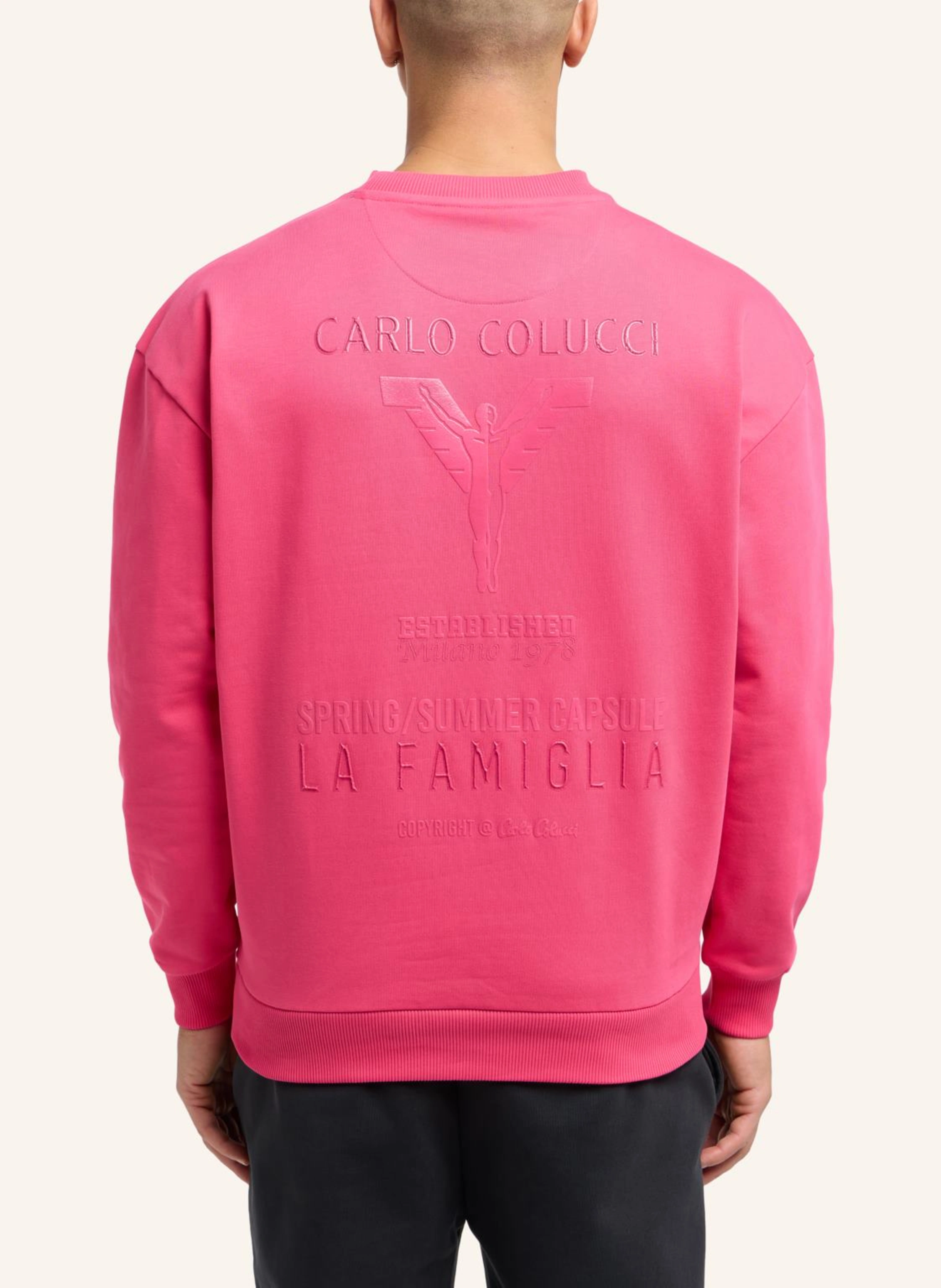 CARLO COLUCCI Oversize Sweatshirt - La Famiglia D'OTTAVIO