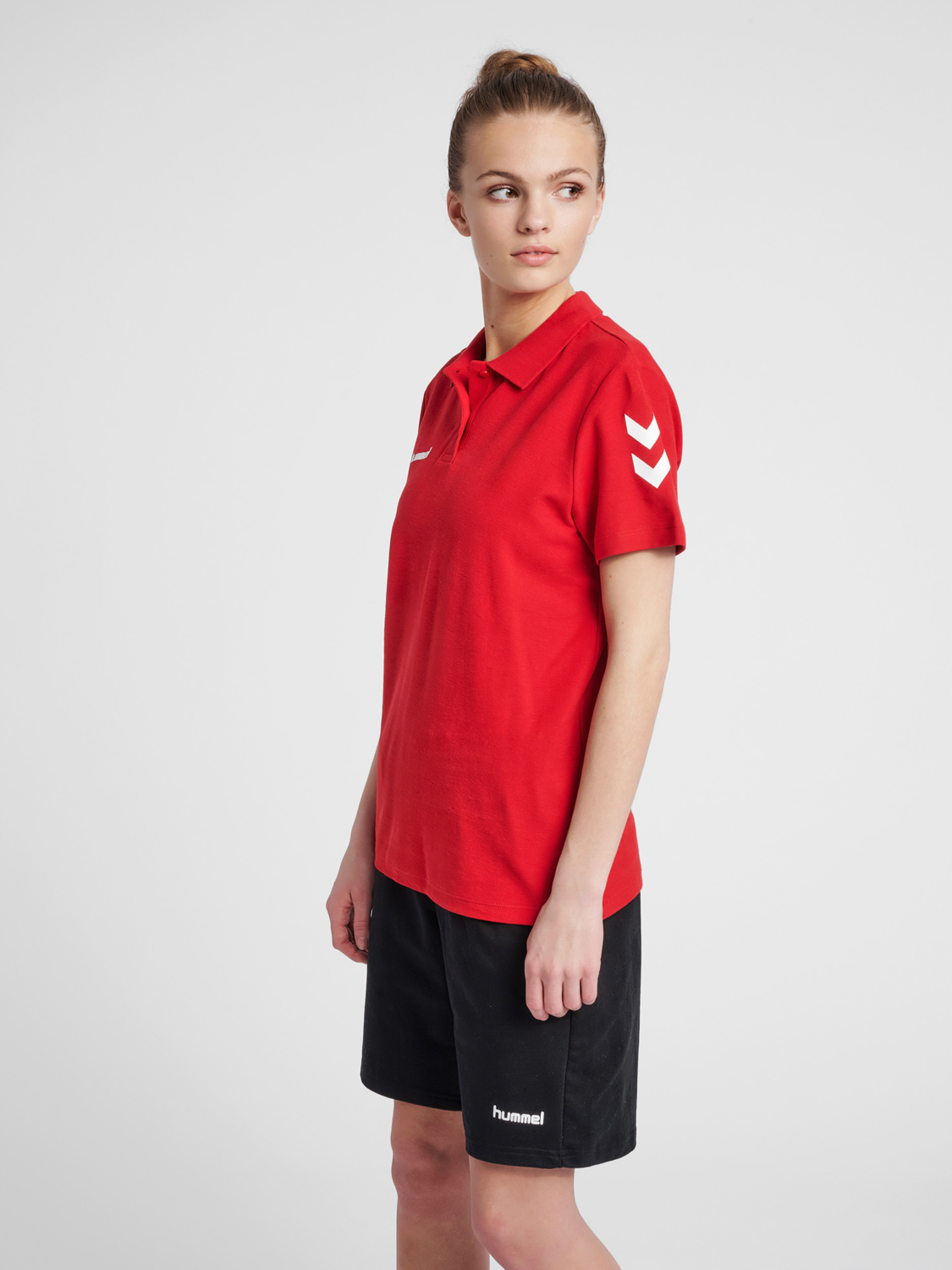 HUMMEL GO COTTON POLO WOMAN