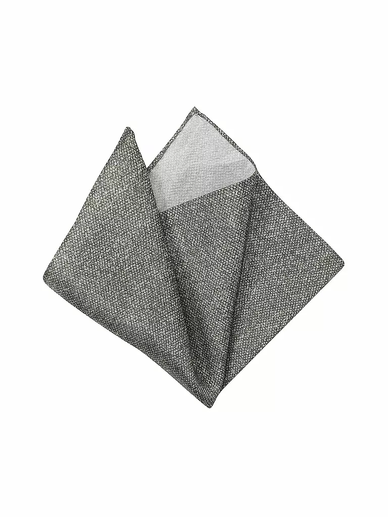 PROFUOMO Seiden Stecktuch olive