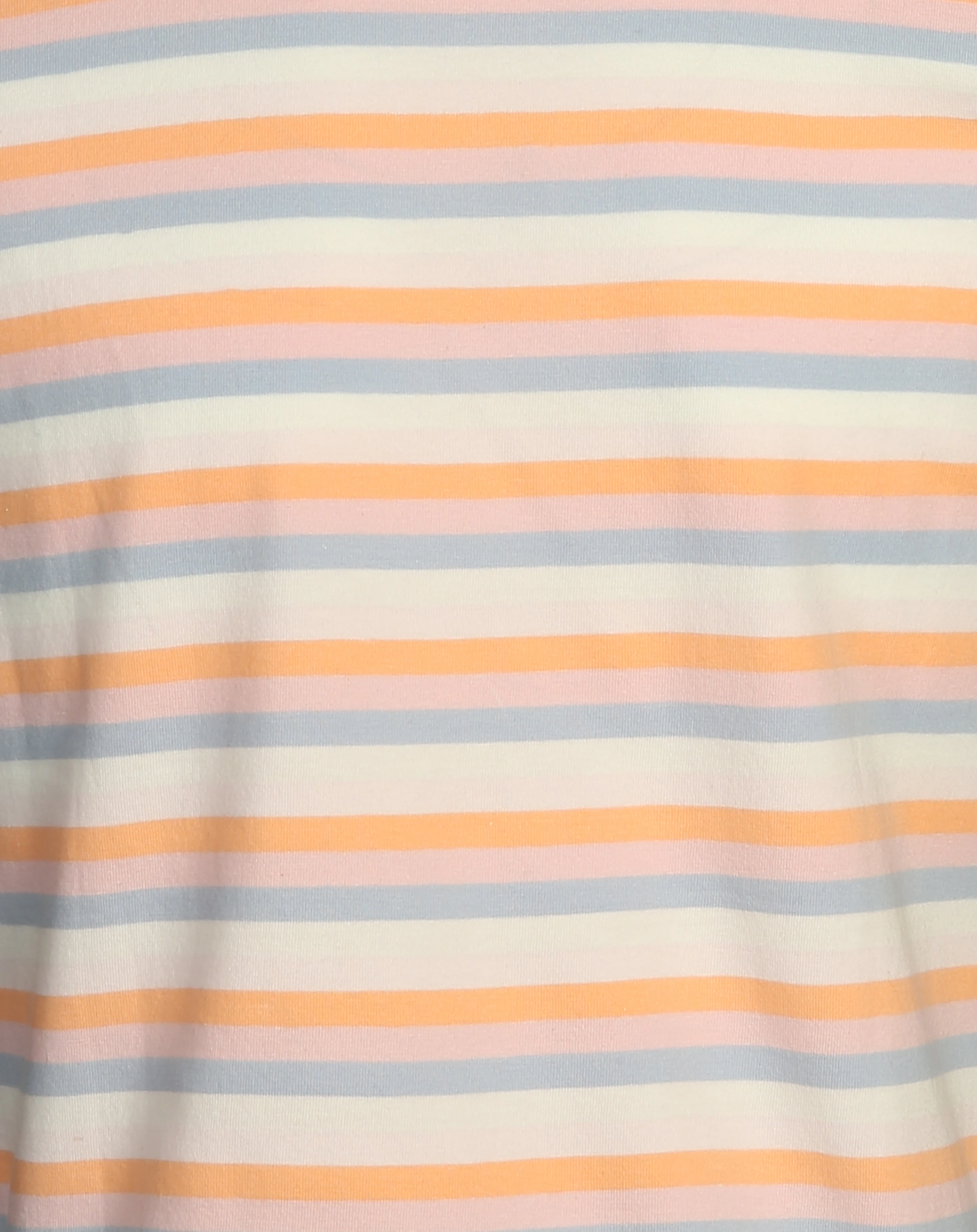 T-Shirt ATIA gestreift in skin chalk